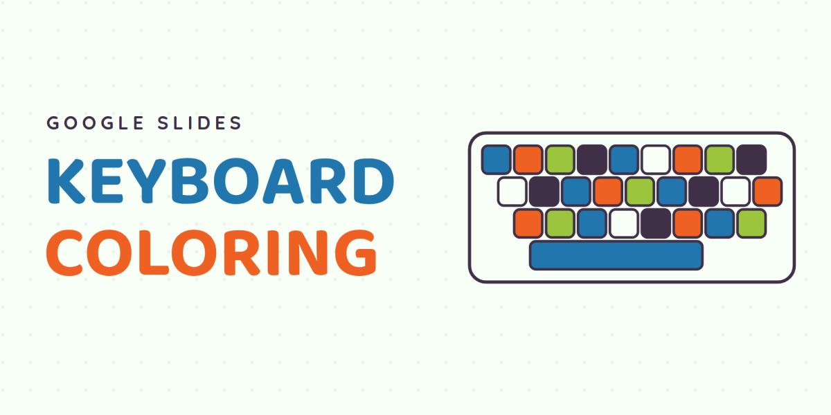 Google Slides Keyboard Coloring Generator